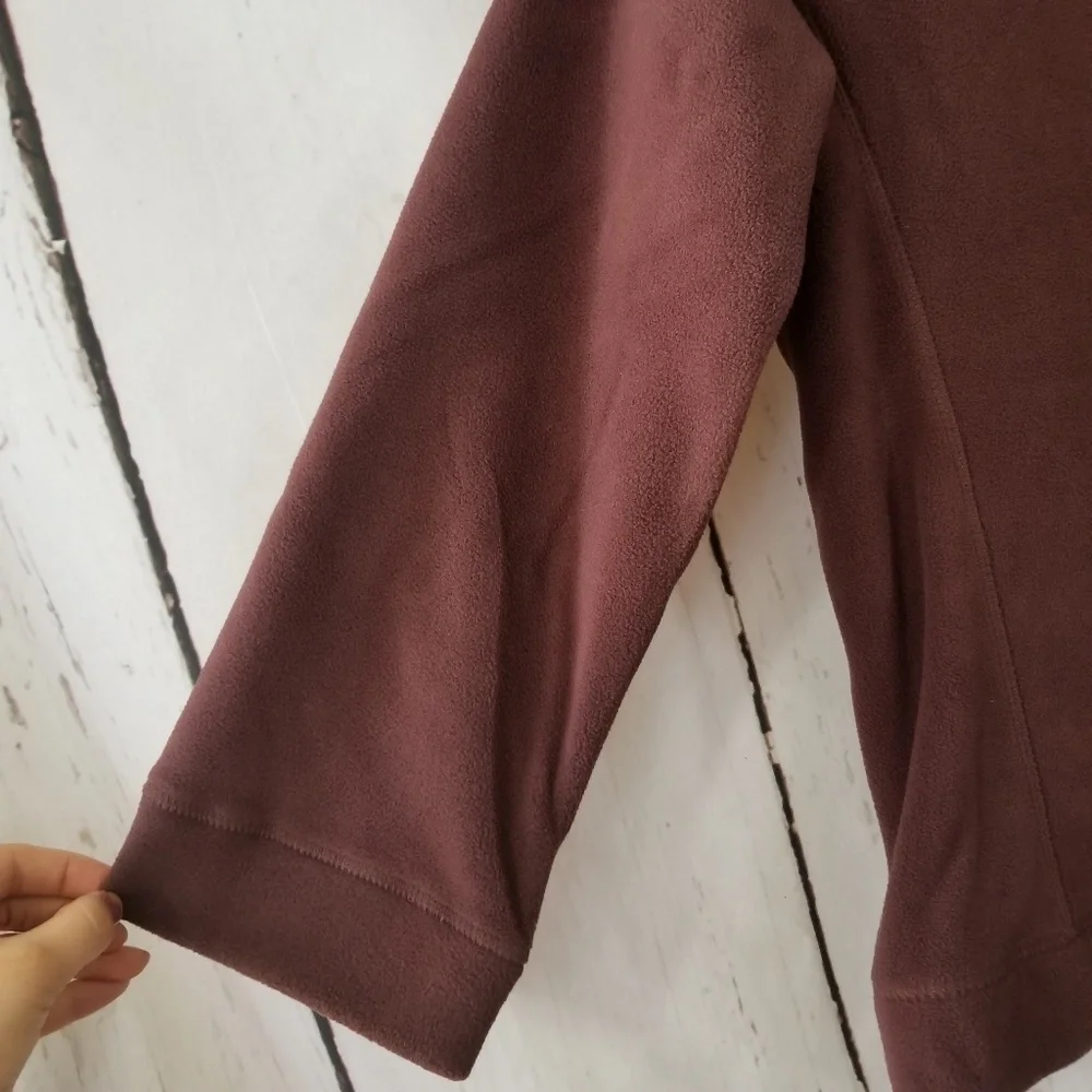 NWOT Fleece Sweater Jacket - Picture 5 of 8